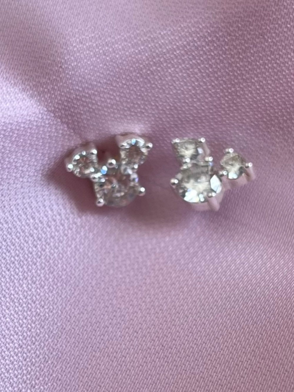 Disney Mickey Mouse Crystal Stud Earrings | Cute Disney Jewelry